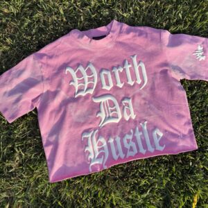 UNISEX CROPPED TEE -PINK