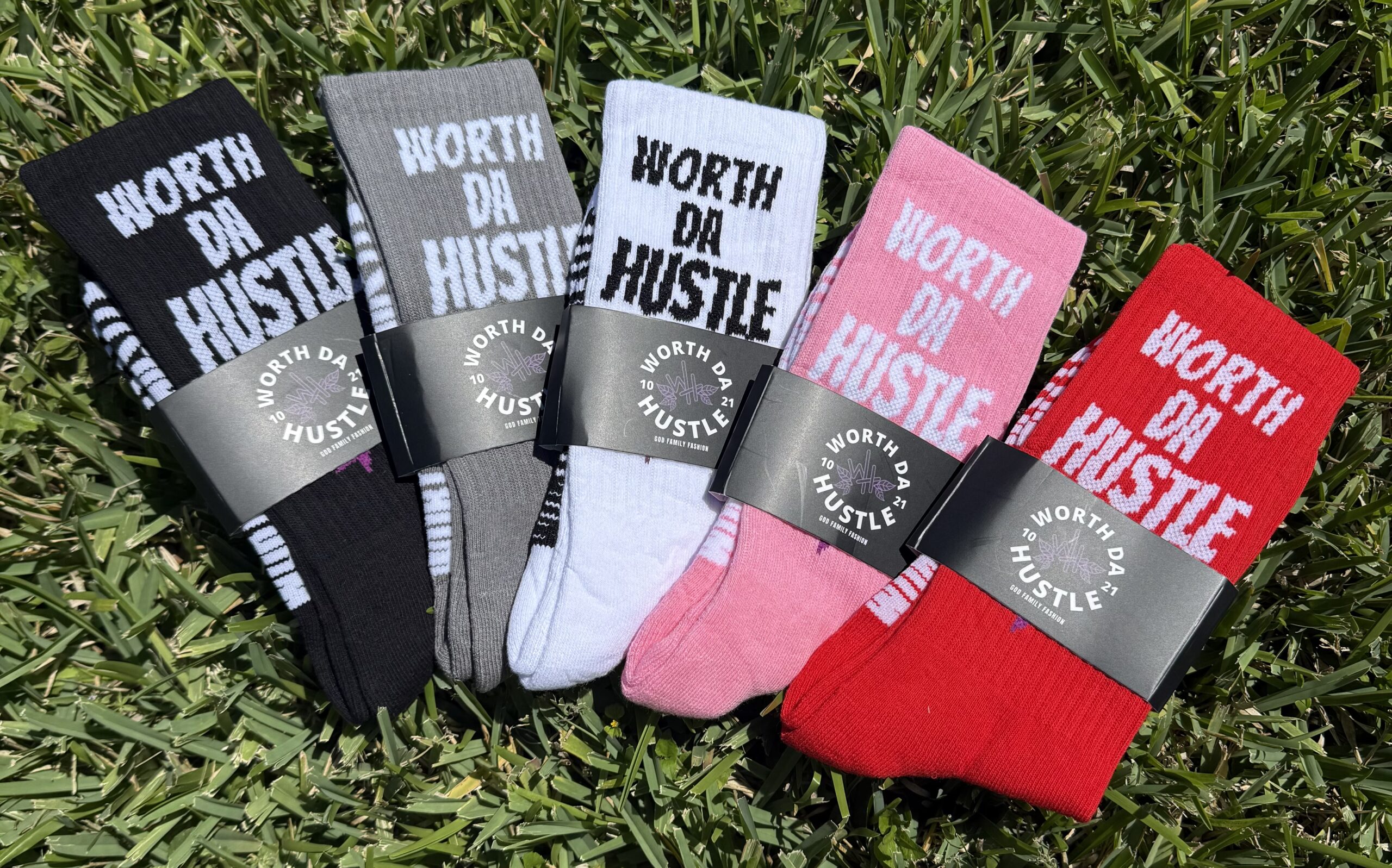 WDH SOCKS- GRAY - Image 2