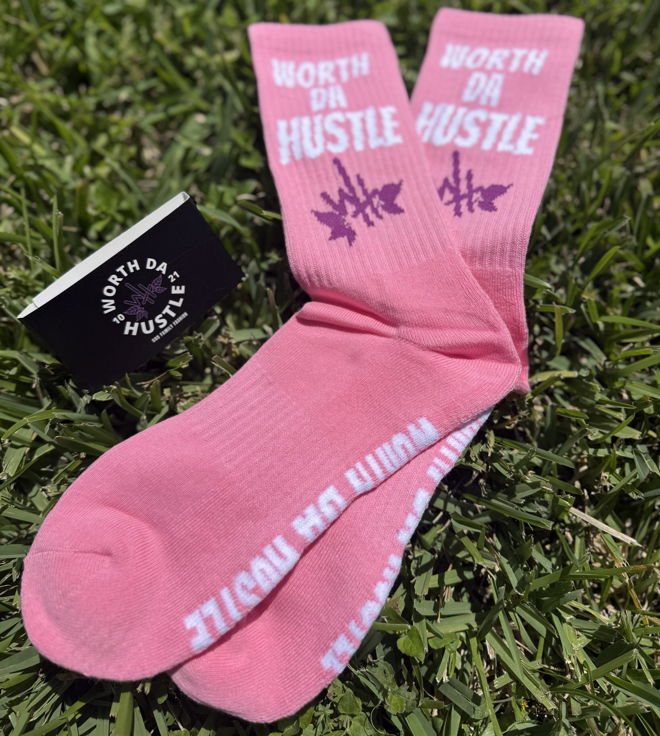 WDH SOCKS- PINK
