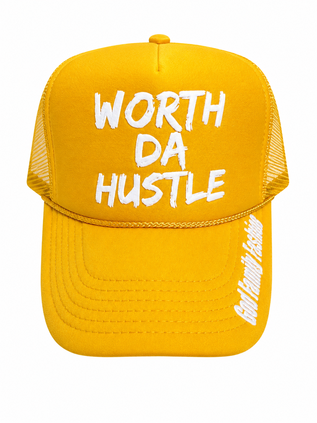 TRUCKER HAT- MUSTARD YELLOW