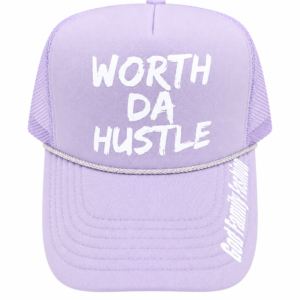 TRUCKER HAT- PURPLE LAVENDER