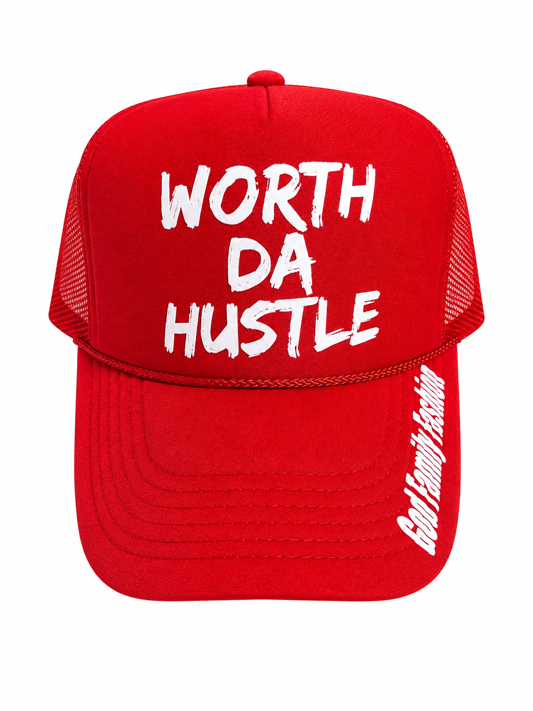 TRUCKER HAT- RED