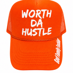 TRUCKER HAT-  ORANGE
